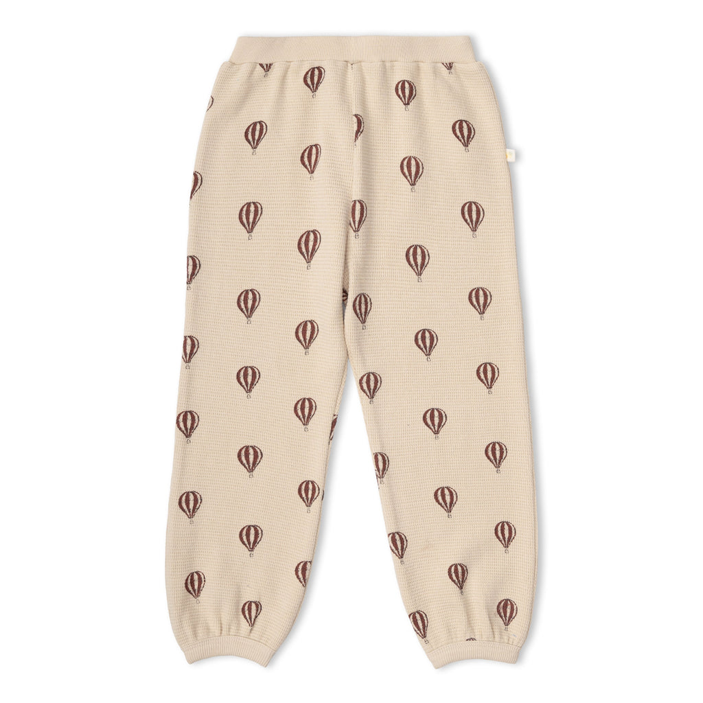 Organic Cotton Tee & Pant Slouch Set - Ballon Voyage