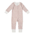 Organic Cotton 2-Way Zip Romper - Wild Petal
