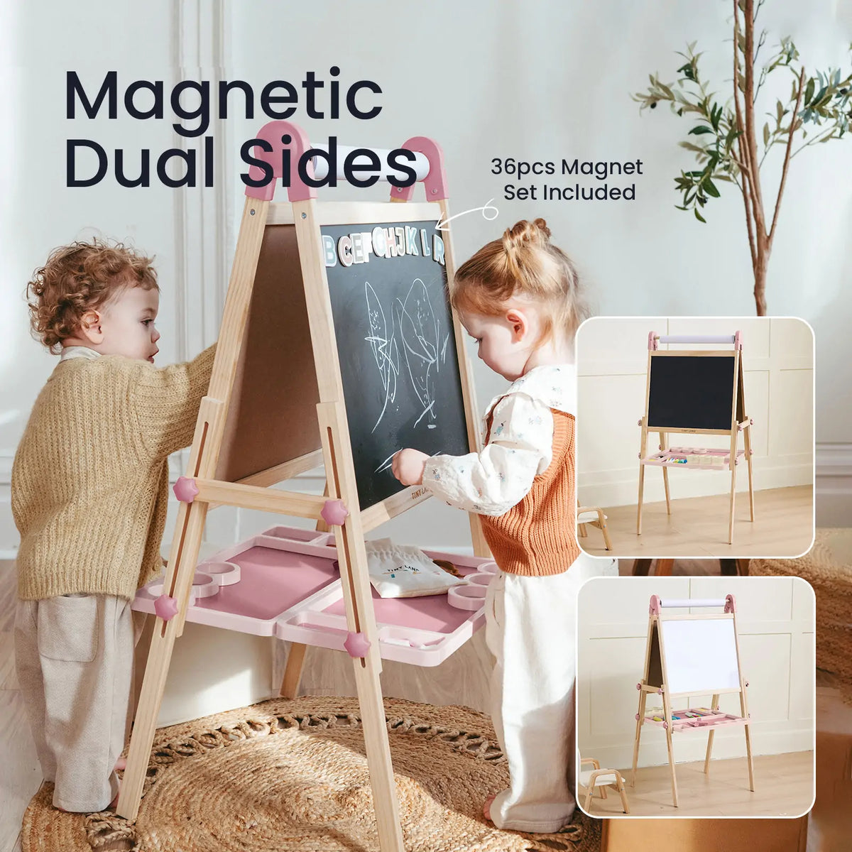 Magnitales Easel & Paper Roll Set