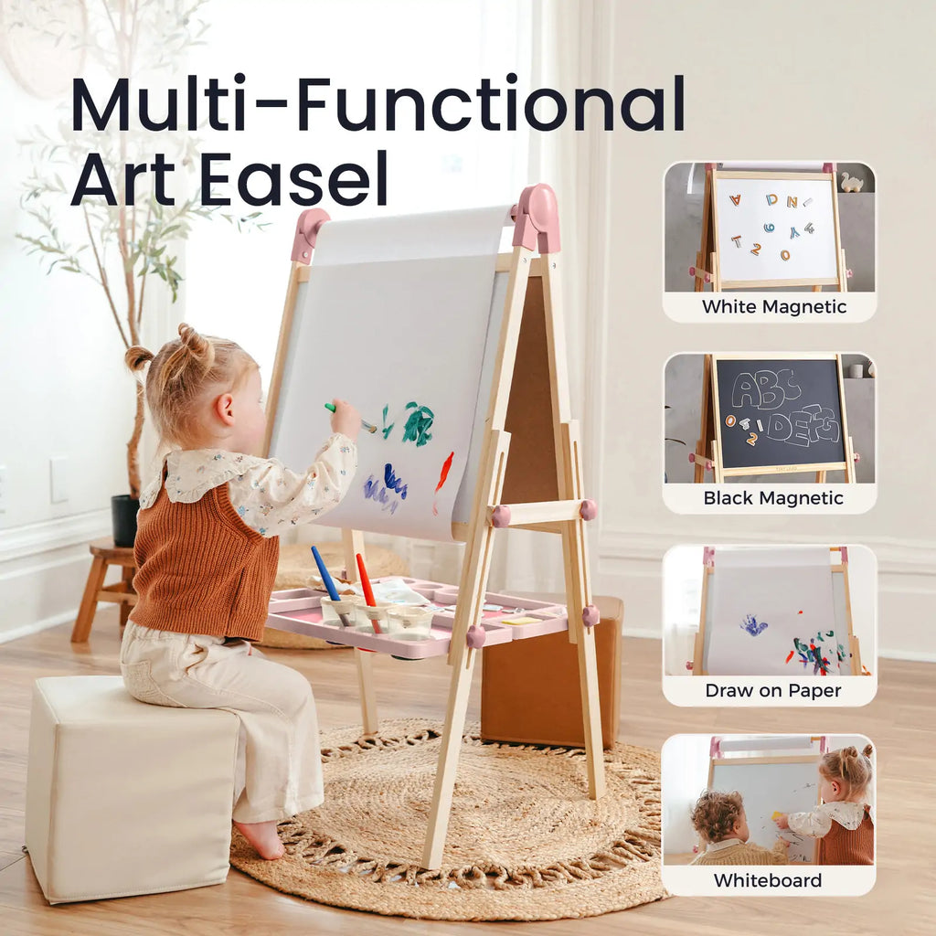 Magnitales Easel & Paper Roll Set