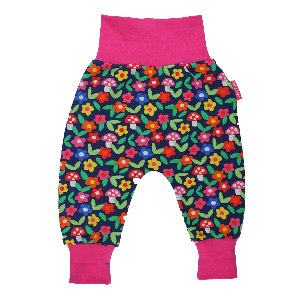 Organic Cotton Pants - Floral Print