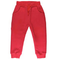 Organic Cotton Joggers - Red